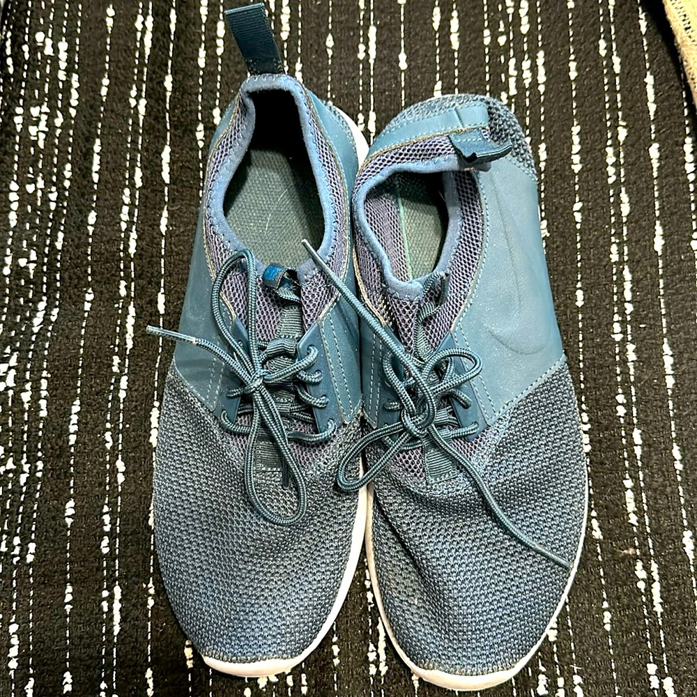 Nike slide on navy sneaker, size 10